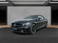 Gebraucht Mercedes C180 AMG 156 PS (114 kW) 2023 Schwarz Cabrio
