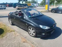 Gebraucht Peugeot 206 CC Platinum 109 PS (80 kW) 2007 Schwarz Cabrio