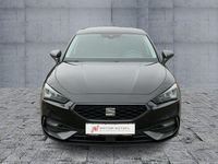 Gebraucht Seat Leon FR-Line 150 PS (110 kW) 2022 Mitternachtsschwarz Limousine