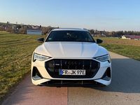 Gebraucht Audi e-tron S-Line 300 kW (408 PS) 2020 Weiß SUV