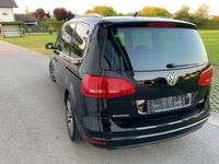 Gebraucht VW Sharan Style 170 PS (125 kW) 2012 Schwarz Van / Kleinbus