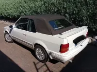 Gebraucht Ford Escort Cabriolet 102 PS (75 kW) 1990 Weiß Cabrio