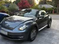 Gebraucht VW Beetle Cabriolet Karmann 150 PS (110 kW) 2015 Platinum grey metallic Cabrio