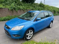 Gebraucht Ford Focus Style 125 PS (91 kW) 2008 Blau Kombi