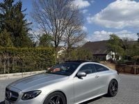 Używany Mercedes E220 AMG 194 KM (142 kW) 2017 Srebrny Coupe