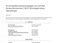 Gebraucht Mercedes C220 AMG line 197 PS (144 kW) 2025 Schwarz  unilack Kombi