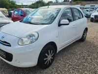 Gebraucht Nissan Micra Acenta 80 PS (58 kW) 2012 Weiß Kleinwagen