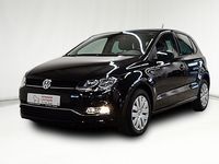 Gebraucht VW Polo Allstar 90 PS (66 kW) 2016 Schwarz metallic Kleinwagen