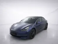 Occasion Tesla Model 3 Performance 392 kW (534 ch) 2022 Bleue Berline