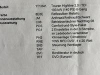 Gebraucht VW Touran 140 PS (102 kW) 2006 Silber Van / Kleinbus