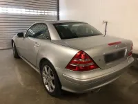 Gebraucht Mercedes SLK200 163 PS (119 kW) 2000 Silber Cabrio