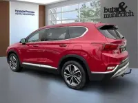 Gebraucht Hyundai Santa Fe Premium 197 PS (144 kW) 2019 Rot SUV