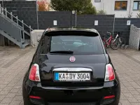 Gebraucht Fiat 500 85 PS (62 kW) 2014 Schwarz Kleinwagen