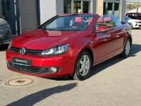 Gebraucht VW Golf Cabriolet 122 PS (89 kW) 2012 Sunset red metallic Cabrio