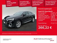 Gebraucht Audi Q3 Sportback S-Line 150 PS (110 kW) 2023 Schwarz SUV