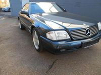 Gebraucht Mercedes SL320 AMG 224 PS (164 kW) 1999 Smaragdschwarzmwetallic Cabrio