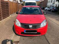Gebraucht Dacia Sandero 75 PS (55 kW) 2009 Rot Limousine
