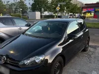Gebraucht VW Golf VI 122 PS (89 kW) 2010 Schwarz Kleinwagen