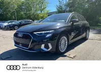 Używany Audi A3 Advanced 150 KM (110 kW) 2023 Czarny Sedan/Limuzyna