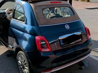 Gebraucht Fiat 500 69 PS (50 kW) 2017 Blau Cabrio