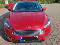 Usata Ford Focus Titanium 120 CV (88 kW) 2016 Rosso Station wagon