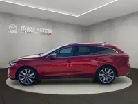 Gebraucht Mazda 6 Sports-Line 194 PS (142 kW) 2021 Magmarot metallic (metallic) Kombi