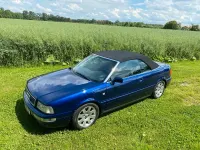 Occasion Audi 80 125 ch (91 kW) 2000 Bleue Cabriolet