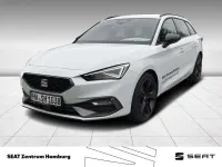Gebraucht Seat Leon ST Black Edition 150 PS (110 kW) 2026 Glacial weiß metallic Kombi