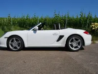 Gebraucht Porsche Boxster 256 PS (188 kW) 2008 Weiß Cabrio