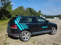 Gebraucht VW Touareg 224 PS (164 kW) 2007 Schwarz SUV
