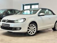 Gebraucht VW Golf Cabriolet Highline 105 PS (77 kW) 2013 Weiß Cabrio
