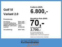 gebraucht VW Golf VI Golf VariantVariant 2.0 TDI Match Klima 2x PDC
