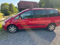 Gebraucht Seat Alhambra Sport 140 PS (102 kW) 2009 Rot Van / Kleinbus