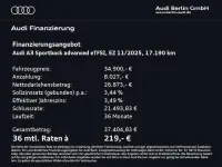 Gebraucht Audi A3 Sportback e-tron Advanced 204 PS (150 kW) 2026 Mythosschwarz metallic Kleinwagen
