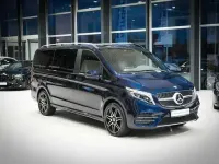 Gebraucht Mercedes V300 AMG line 239 PS (175 kW) 2020 Cavansitblau metallic Van / Kleinbus