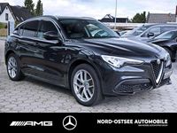 Gebraucht Alfa Romeo Stelvio Lusso 209 PS (153 kW) 2021 Schwarz SUV