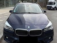Gebraucht BMW 220 Gran Tourer Sport Line 190 PS (139 kW) 2016 Blau Van / Kleinbus
