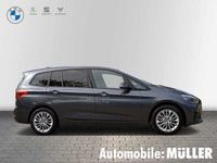 Gebraucht BMW 218 Gran Tourer Advantage 136 PS (100 kW) 2021 Mineralgrau metallic Van / Kleinbus