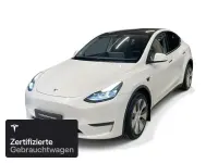 Brugt Tesla Model Y Long Range AWD 258 kW (351 HK) 2021 Hvid SUV