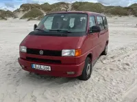 Gebraucht VW Caravelle 110 PS (80 kW) 1995 Rot Van / Kleinbus