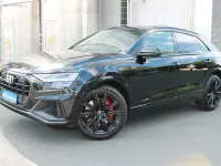 Gebraucht Audi Q8 S-Line 462 PS (339 kW) 2021 Schwarz SUV