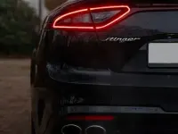 Brugt Kia Stinger GT 366 HK (269 kW) 2019 Sort Hatchback