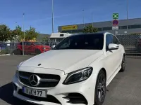 Gebraucht Mercedes C300 AMG line 245 PS (180 kW) 2020 Weiß Kombi