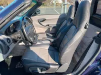 Gebraucht Porsche Boxster 204 PS (150 kW) 1997 Blau Cabrio