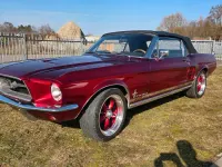 Gebraucht Ford V8 200 PS (147 kW) 1967 Rot Cabrio