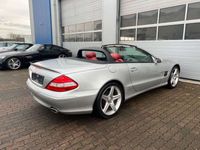 gebraucht Mercedes SL500 LEDER ROT/19 ZOLL AMG/UNFALLFREI/ERSTLACK