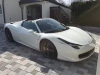 Gebraucht Ferrari 458 570 PS (419 kW) 2012 Weiß Cabrio