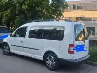 Gebraucht VW Caddy Maxi 105 PS (77 kW) 2012 Weiß Van / Kleinbus