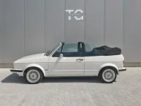 Gebraucht VW Golf Cabriolet 72 PS (52 kW) 1987 Weiß Cabrio