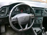 Usata Seat Leon 122 CV (89 kW) 2012 Blu Berlina